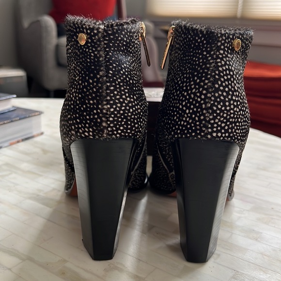 Carrano- Anna Pony Hair Bootie with Stack Heel - Picture 5 of 7